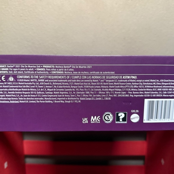 2021 Barbie Dia De Los Muertos 1st Ken Doll by Javier Meabe Mattel Collection - Picture 12 of 12